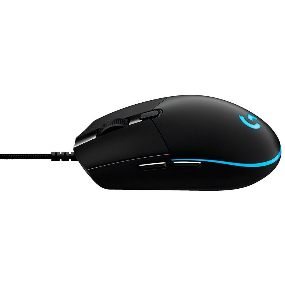 Imagem 3 de 7 do produto Mouse Gamer Logitech G PRO RGB Lightsync 12000DPI - 910-004873