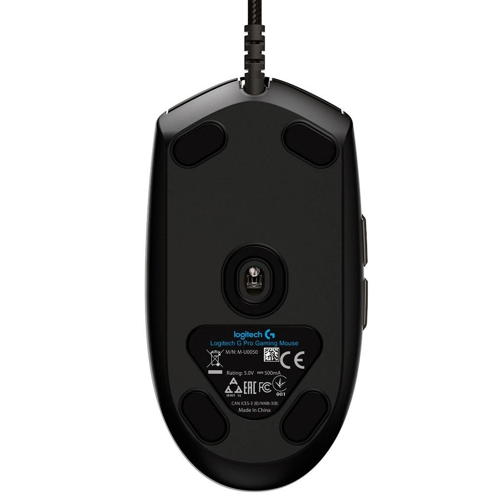 Imagem 5 de 7 do produto Mouse Gamer Logitech G PRO RGB Lightsync 12000DPI - 910-004873