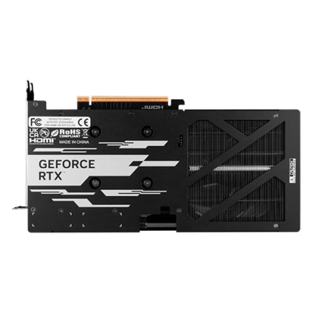 Imagem 6 de 8 do produto Placa de Vídeo Galax RTX 5060 EX NVIDIA GeForce, 8GB, 128bits, GDDR7, 2617 MHz, G-SYNC, DLSS 4, DirectX 12 Ultimate - 56NSN8MDDAEX