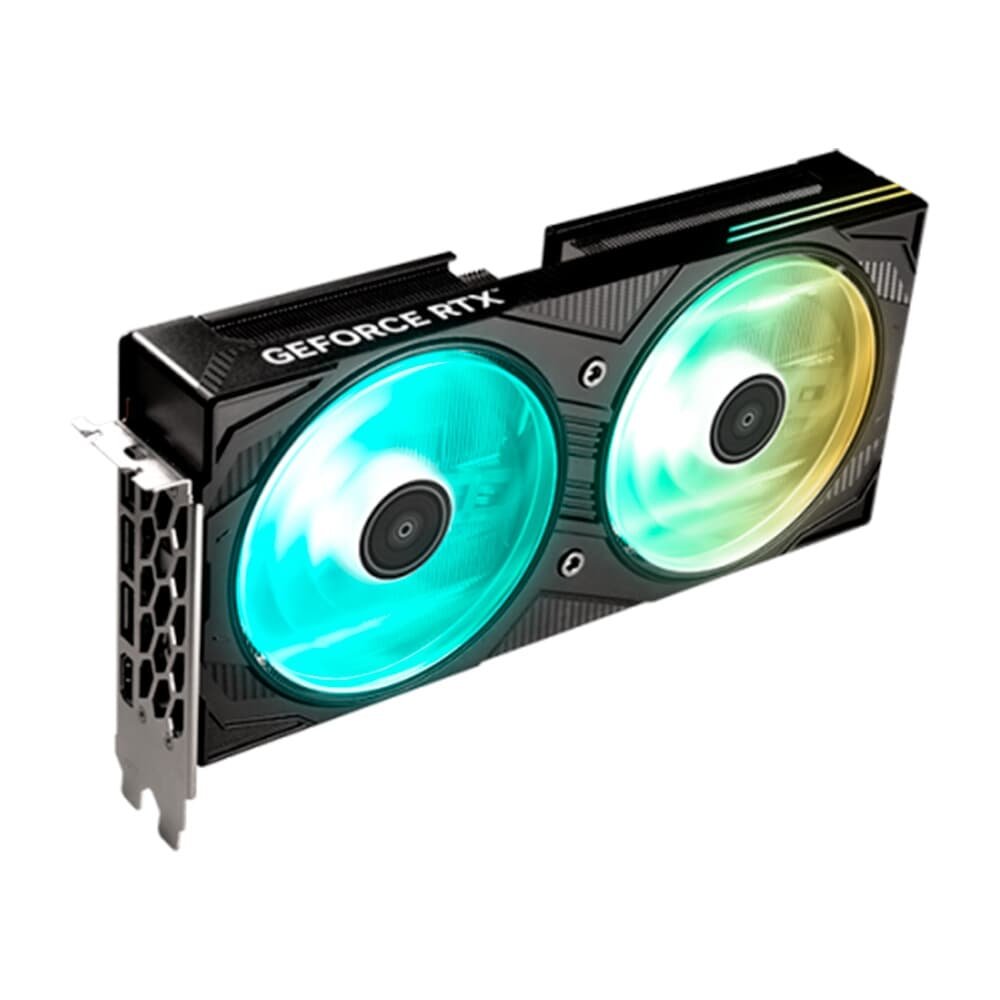 Imagem 3 de 8 do produto Placa de Vídeo Galax RTX 5060 EX NVIDIA GeForce, 8GB, 128bits, GDDR7, 2617 MHz, G-SYNC, DLSS 4, DirectX 12 Ultimate - 56NSN8MDDAEX