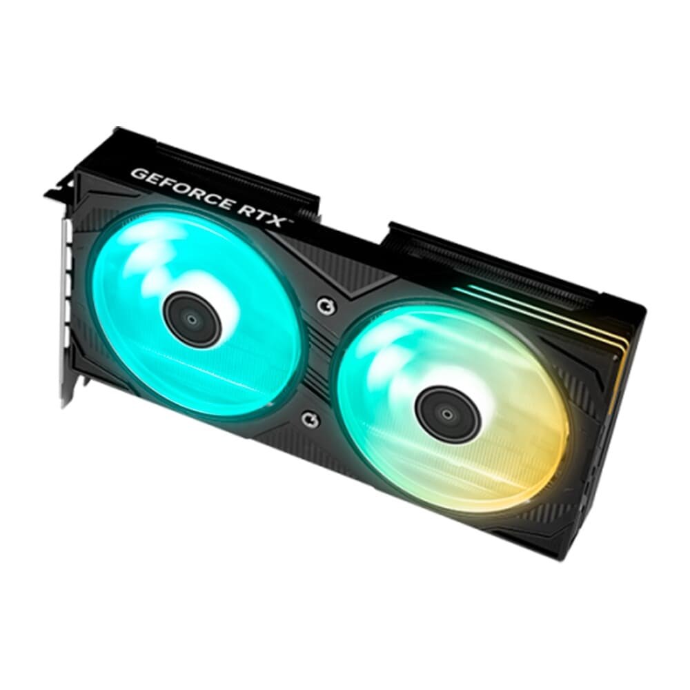 Imagem 4 de 8 do produto Placa de Vídeo Galax RTX 5060 EX NVIDIA GeForce, 8GB, 128bits, GDDR7, 2617 MHz, G-SYNC, DLSS 4, DirectX 12 Ultimate - 56NSN8MDDAEX