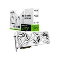 Kabum Placa de Vídeo ASUS TUF RTX 5070 TI OC 16G WHITE GAMING NVIDIA Geforce, 16GB, GDDR7, Triple Fan, Blackwell e DLSS 4 - 90YV0MD3-M0NA00 image