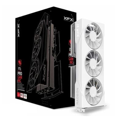 Placa de Vídeo XFX RX 9060 XT OC White AMD Radeon, 16GB, GDDR6, 128bits, 20 Gbps, Triple Fan, FidelityFX, RDNA 4 - RX-96TS316W7