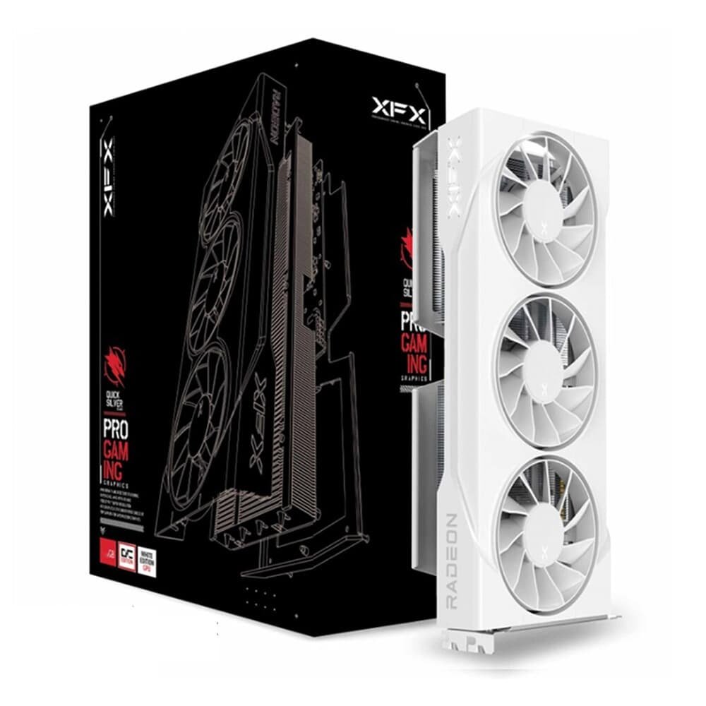 Placa de Vídeo RX 9060 XT OC White | KaBuM!