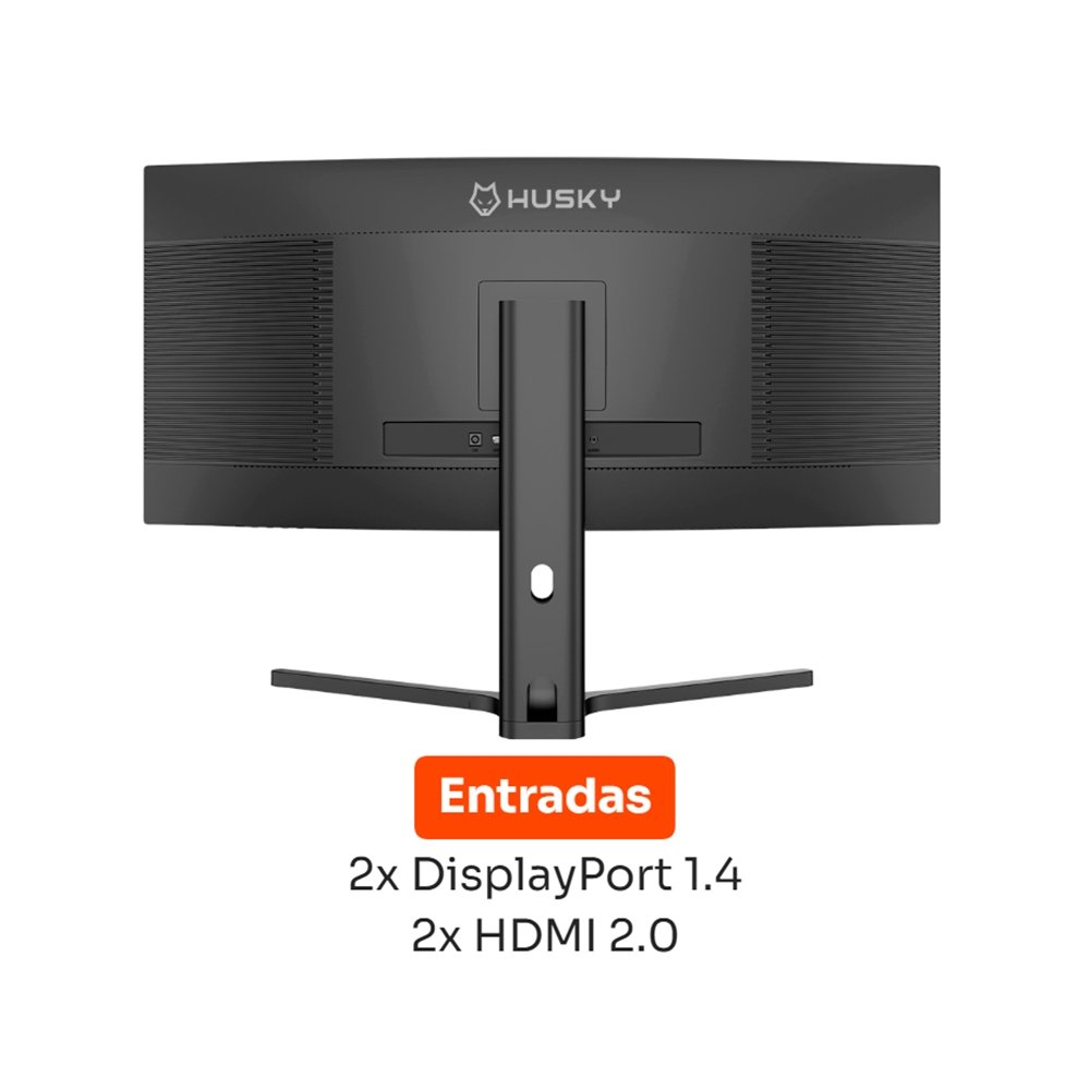 Monitor Gamer Curvo Balão.info Boreal 34, WQHD, Ultrawide, 200Hz, 1ms, Adaptive Sync, DisplayPort e HDMI, HDR - HMG00234PT - view 3