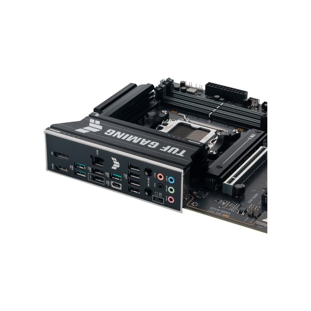 Imagem 5 de 10 do produto Placa Mãe ASUS TUF B650E-Plus, AMD AM5 , ATX, DDR5, Wi-fi 6, Bluetooth, Preto - 90MB1M20