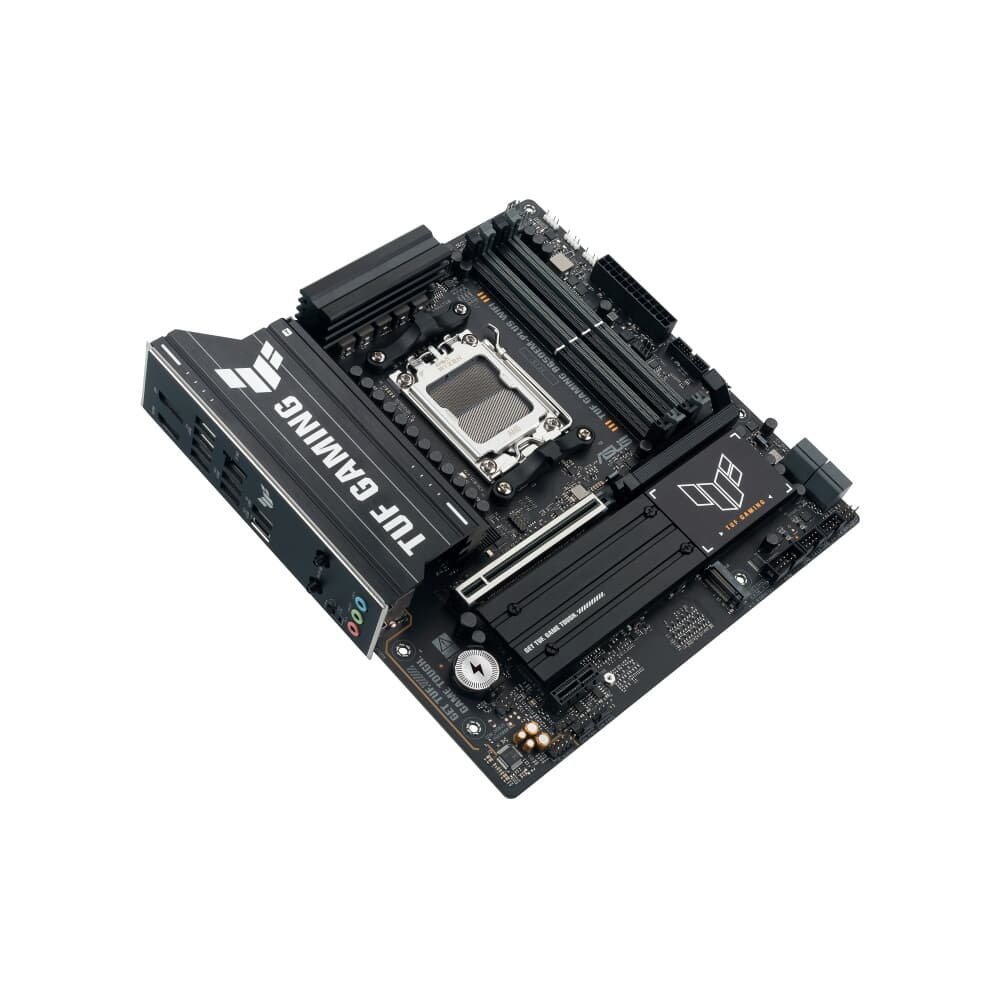 Imagem 4 de 11 do produto Placa Mãe ASUS TUF B650EM-Plus, AMD AM5 ,m-ATX, DDR5, Wifi 6E, Bluetooth, Preto - 90MB1LU0