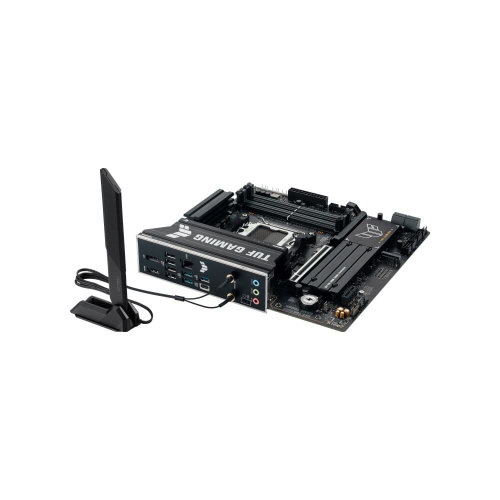 Imagem 8 de 11 do produto Placa Mãe ASUS TUF B650EM-Plus, AMD AM5 ,m-ATX, DDR5, Wifi 6E, Bluetooth, Preto - 90MB1LU0