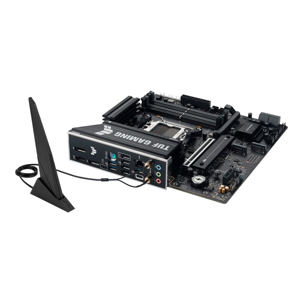 Placa Mãe ASUS TUF GAMING B650EM-E WIFI, AMD AM5 , m-ATX, DDR5, Wi-fi 6 , Bluetooth, Preto - 90MB1LR0-M0EAY0 Placa Mãe ASUS TUF GAMING B650EM-E WIFI, AMD AM5 , m-ATX, DDR5, Wi-fi 6 , Bluetooth, Preto - 90MB1LR0-M0EAY0