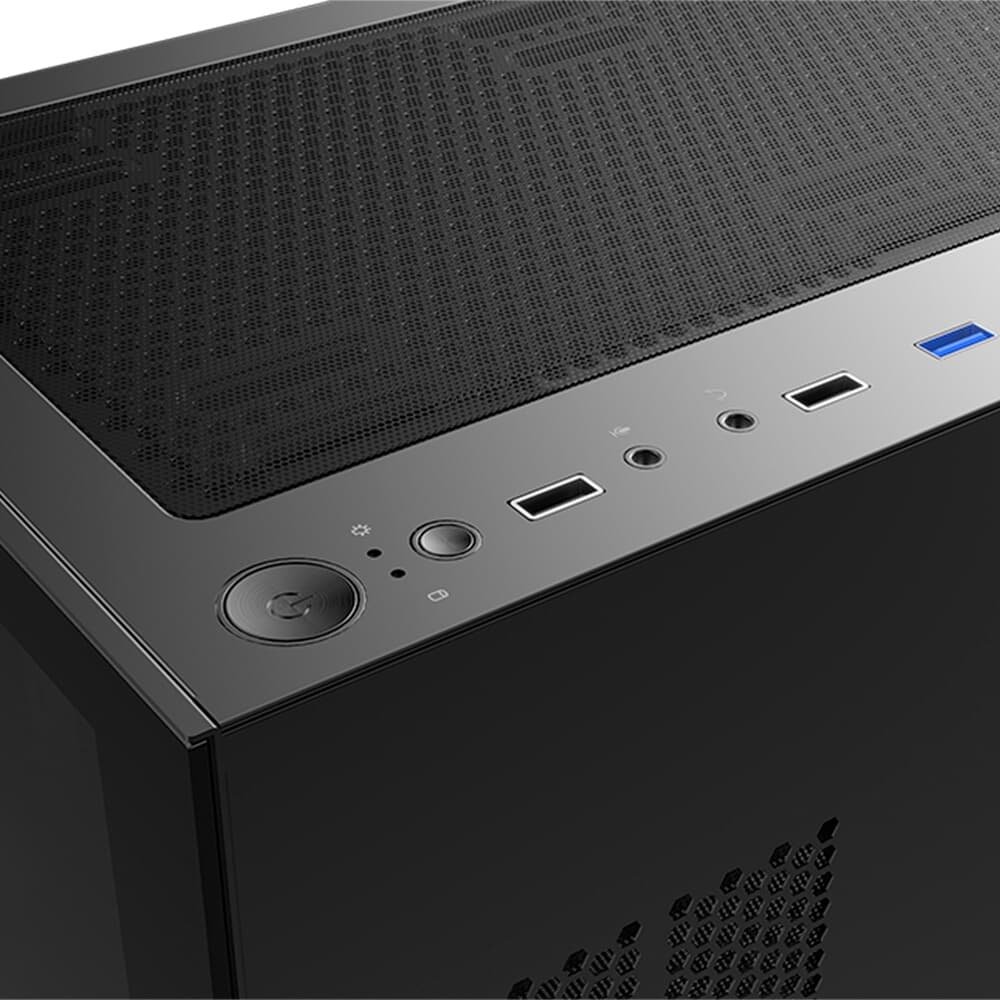 Gabinete Gamer MSI PAG Pano M110A, Mini Tower, Lateral em Vidro, 3x FANs ARGB, M-ATX,Mini ITX, Preto - PANOM100A - view 18
