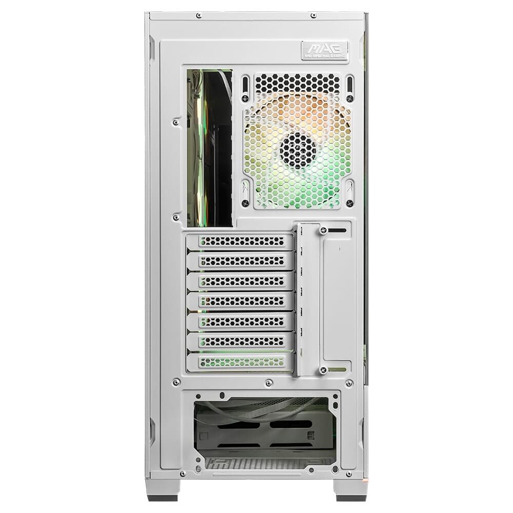 Gabinete Gamer ( Balão.info) Pano 110R PZ White, Mid Tower, Lateral em Vidro, 4x FANs ARGB, M-ATX, Branco - ( Balão.info - view 5