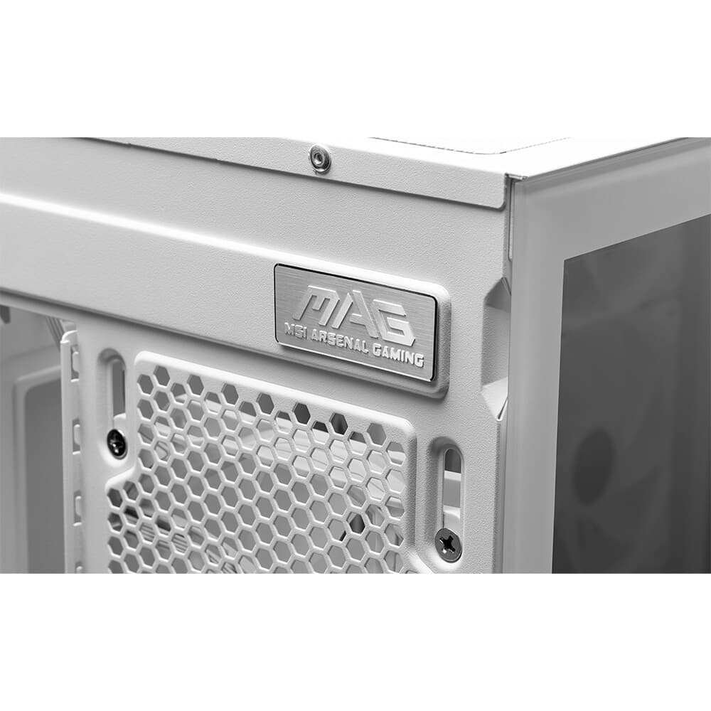 Gabinete Gamer ( Balão.info) Pano 110R PZ White, Mid Tower, Lateral em Vidro, 4x FANs ARGB, M-ATX, Branco - ( Balão.info - view 6