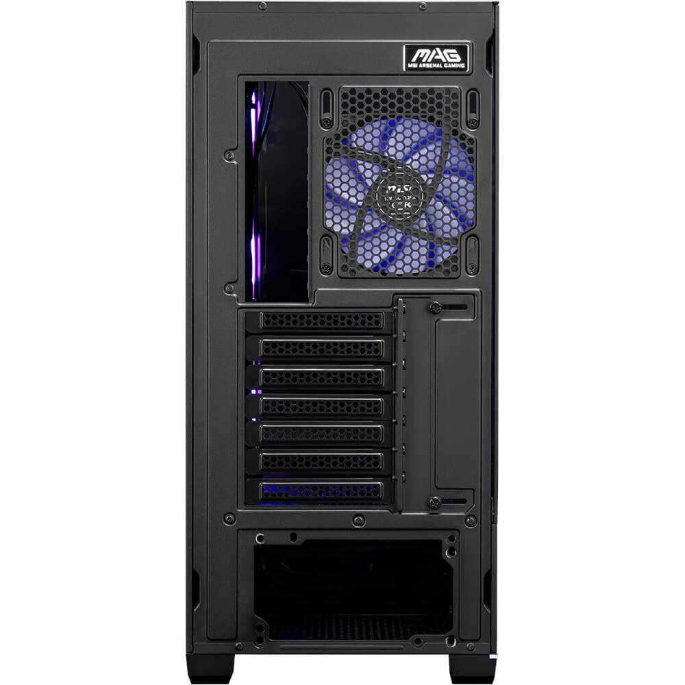 Gabinete Gamer MSI MAG Pano 110R PZ, Mid Tower, Lateral em Vidro, 4x FANs ARGB, M-ATX, Preto - PANO110RPZ - view 11