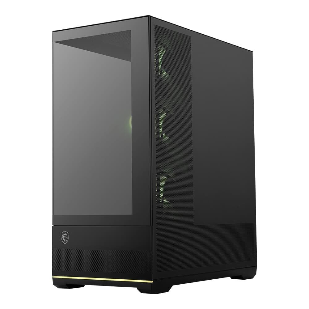 Gabinete Gamer MSI MAG Pano 110R PZ, Mid Tower, Lateral em Vidro, 4x FANs ARGB, M-ATX, Preto - PANO110RPZ - view 5