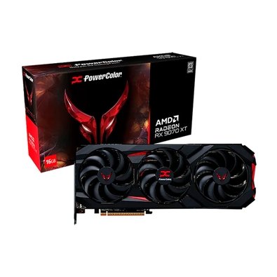  PowerColor Red Devil AMD Radeon RX 9070 XT 16GB GDDR6 - RX9070XT 16G-E/OC