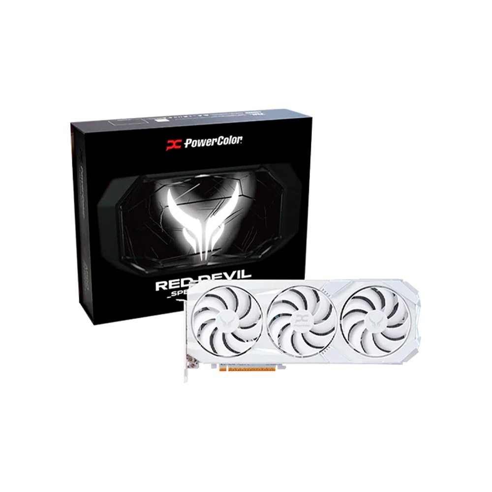 パワーカラーレッドデビル9070XTスペクトラールホワイト PowerColor RX 9070 XT Red Devil Spectral White