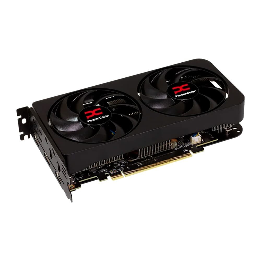 Imagem 4 de 9 do produto Placa de Vídeo PowerColor RX 9060 XT Reaper AMD Radeon, 8GB, GDDR6, 128bits, OpenGL 4.6, RDNA 4 - RX9060XT 8G-A