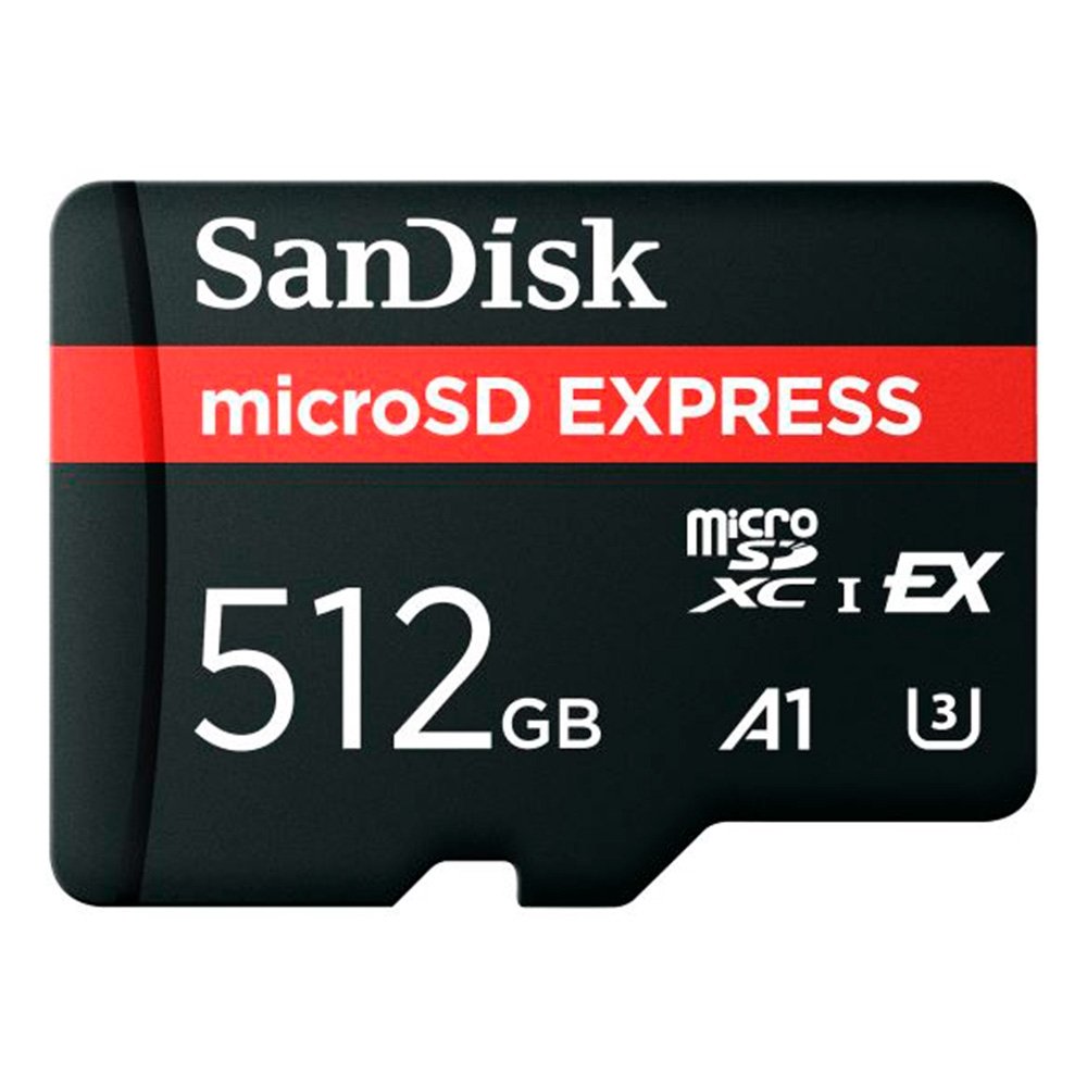 Cartão SanDisk microSD Express, 512GB, Compatível com Nintendo Switch 2, Preto - SDSQXFN-512G-GN4NN