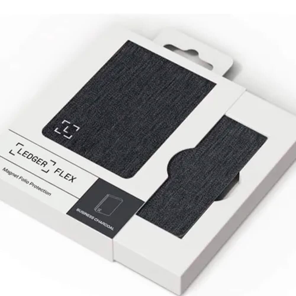 Imagem 4 de 4 do produto Capa Magnética para Ledger Flex, Magnet Folio, Cinza Corporativo - ACC-FLEX-MAGNETSHELL-BUSCHAR-ALL