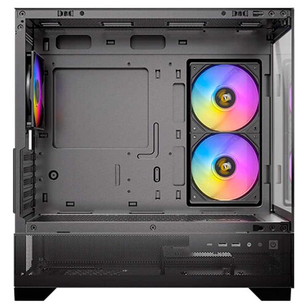 Imagem 7 de 10 do produto Gabinete Gamer Antec Cx500m Elite, RGB, Mid Tower, Lateral De Vidro, Preto - 0-761345-10099-1