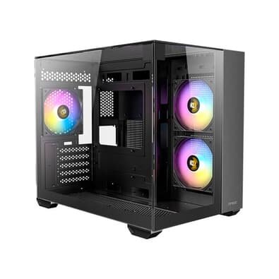 Gabinete Gamer Antec Cx600m, ARGB, Mid Tower, Lateral De Vidro, Preto - 0-761345-10118-9