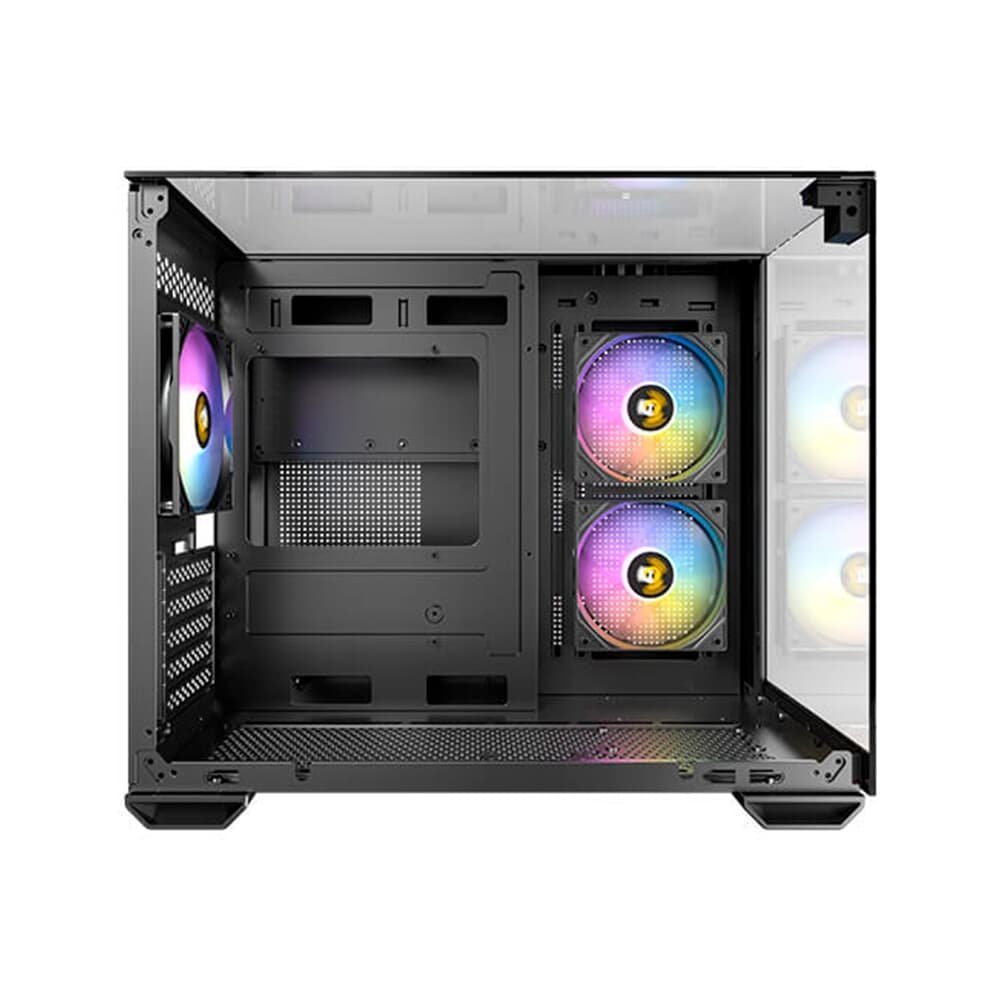 Imagem 6 de 10 do produto Gabinete Gamer Antec Cx600m, ARGB, Mid Tower, Lateral De Vidro, Preto - 0-761345-10118-9