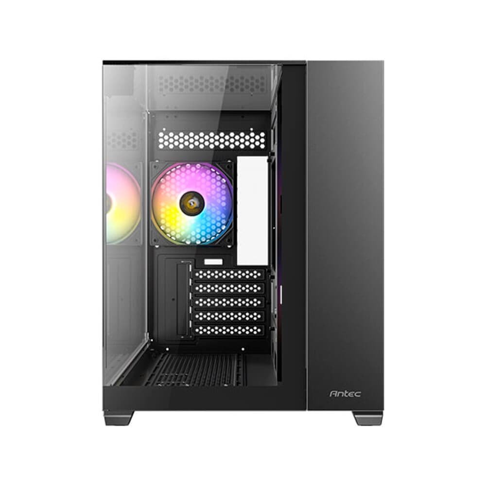 Imagem 3 de 10 do produto Gabinete Gamer Antec Cx600m, ARGB, Mid Tower, Lateral De Vidro, Preto - 0-761345-10118-9