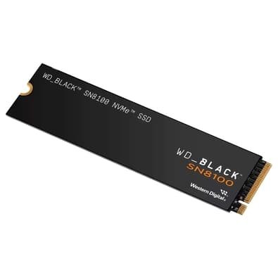 内蔵型SSD WD_BLACK SN8100 4TB PCIe Gen5 NVMe SSD SSD WD_Black SN8100 NVMe M.2 2280, 4TB, PCIe Gen 5.0x4, Leitura