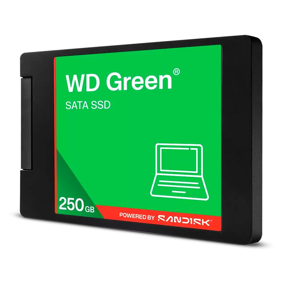 SSD WD Green SATA, 250GB, 2.5, Leitura: 545MB/s, Gravação: 430MB/s - WDS250G5G0A - view 2