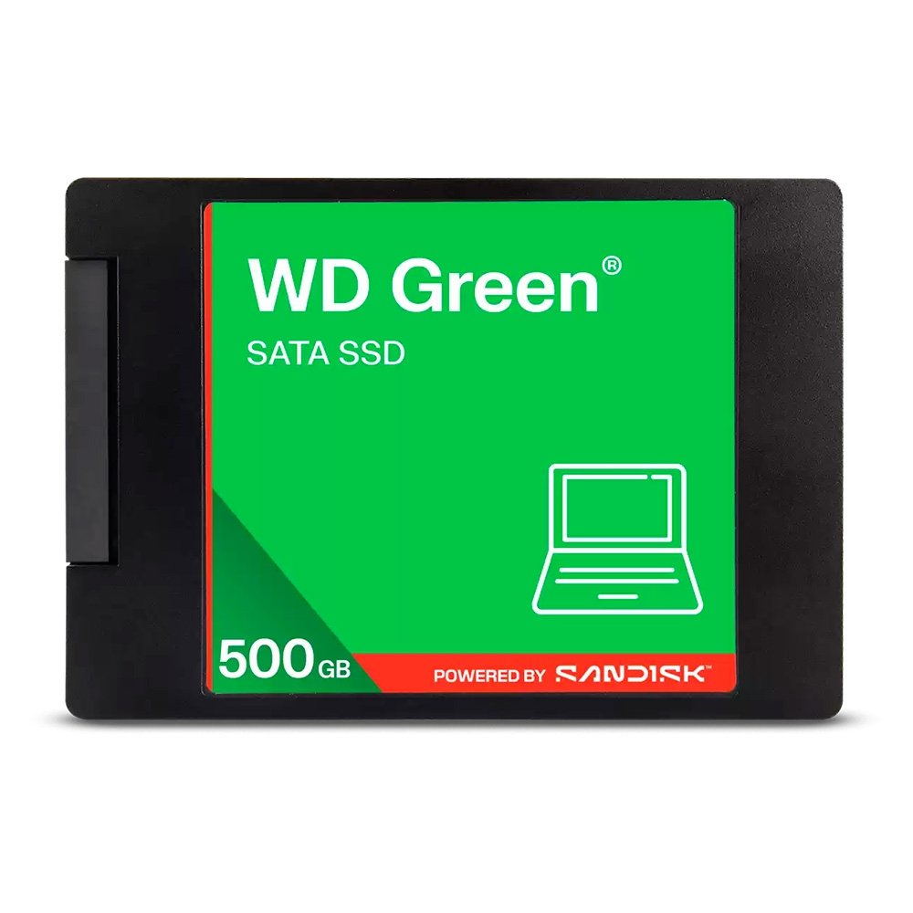 "SSD SanDisk WD Green SATA, 500GB, 2.5"", Leitura: 545MB/s, Gravação: 430MB/s - WDS500G5G0A"