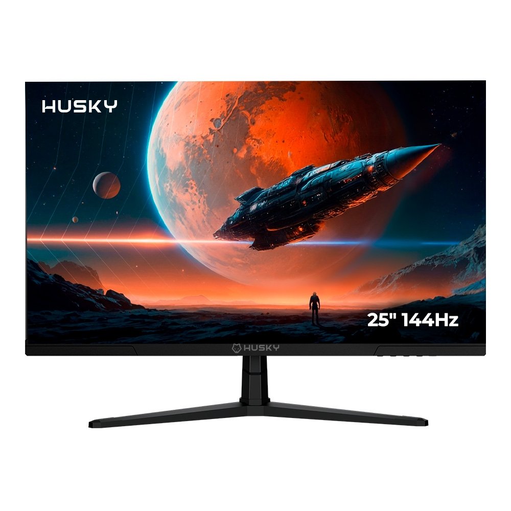 "Monitor Gamer Husky Boreal 25"", FHD, 144Hz, IPS, Adaptive Sync, DisplayPort e HDMI, HDR - HMG00124PT"