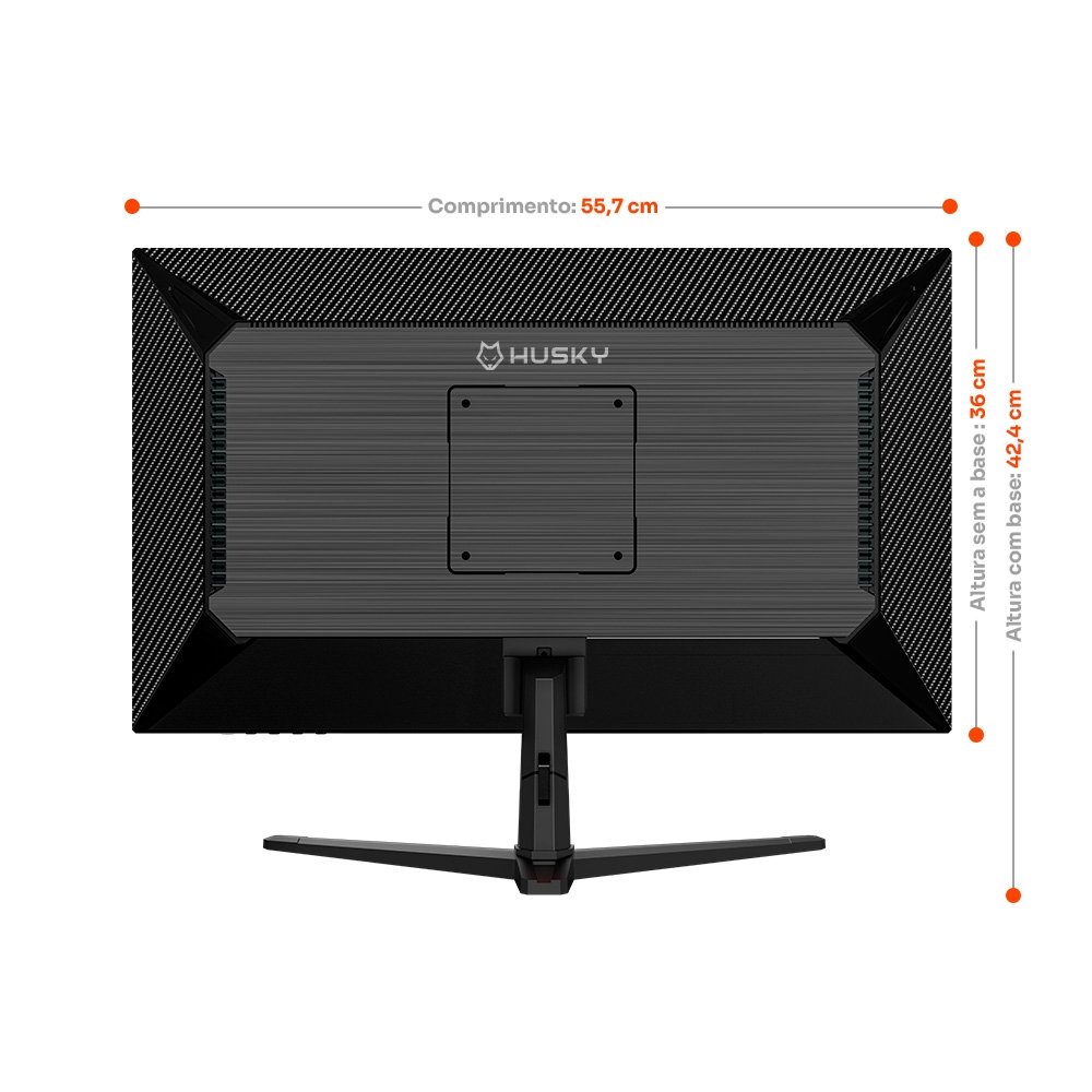 "Monitor Gamer Husky Boreal 25"", FHD, 144Hz, IPS, Adaptive Sync, DisplayPort e HDMI, HDR - HMG00124PT" - view 4