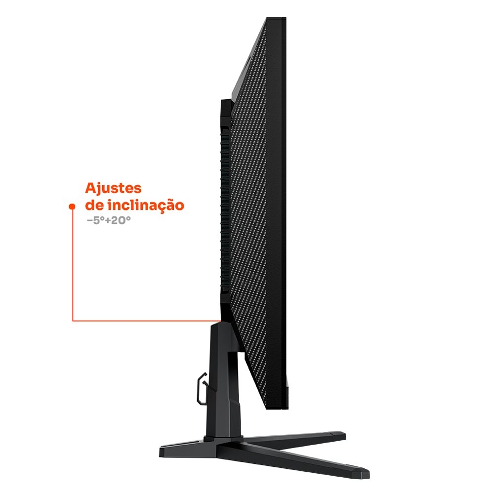 Imagem 5 de 8 do produto Monitor Gamer Husky Boreal 25", FHD, 144Hz, IPS, Adaptive Sync, DisplayPort e HDMI, HDR - HMG00124PT