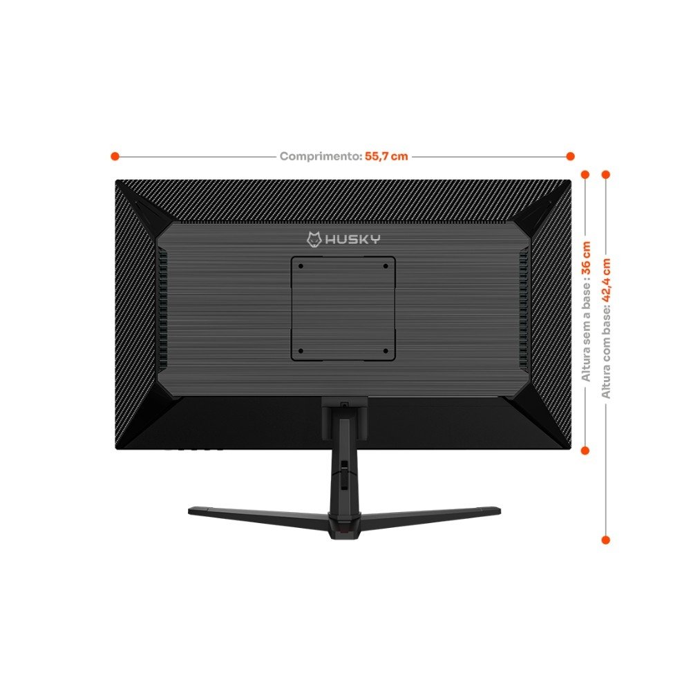 Monitor Gamer Husky Boreal 25", FHD, 200Hz, 1ms, IPS, Adaptive Sync, DisplayPort e HDMI, HDR - HMG00325PT Monitor Gamer Husky Boreal 25", FHD, 200Hz, 1ms, IPS, Adaptive Sync, DisplayPort e HDMI, HDR - HMG00325PT