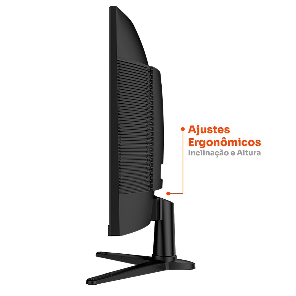 Monitor Gamer Curvo Balão.info Boreal 27, FHD, 260Hz, 1ms, Adaptive Sync, VA, DisplayPort e HDMI, HDR - HMG00627PT - view 6