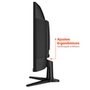 Monitor Gamer Curvo Husky Boreal 27", FHD, 260Hz, 1ms, Adaptive Sync, VA, DisplayPort e HDMI, HDR - HMG00627PT