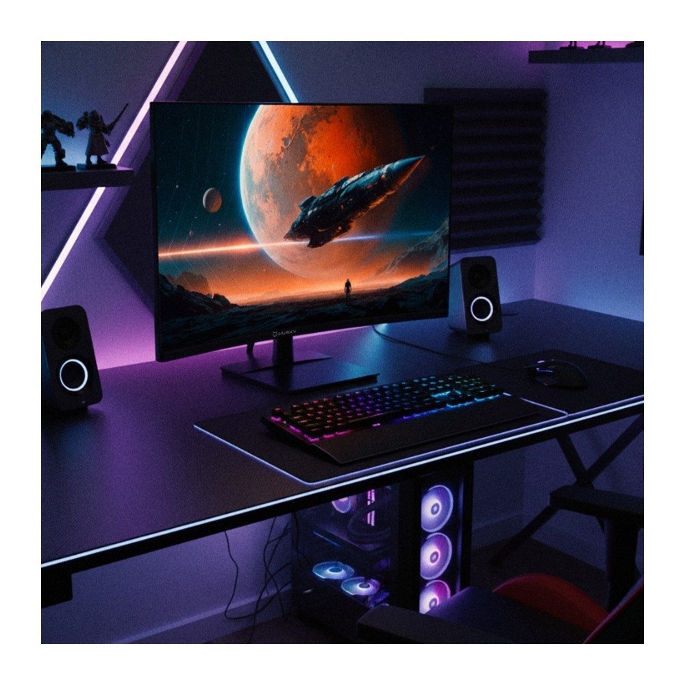 Monitor Gamer Curvo Balão.info Boreal 31.5, FHD, 260Hz, 1ms, Adaptive Sync, VA, DisplayPort e HDMI, HDR - HMG00732PT - view 2