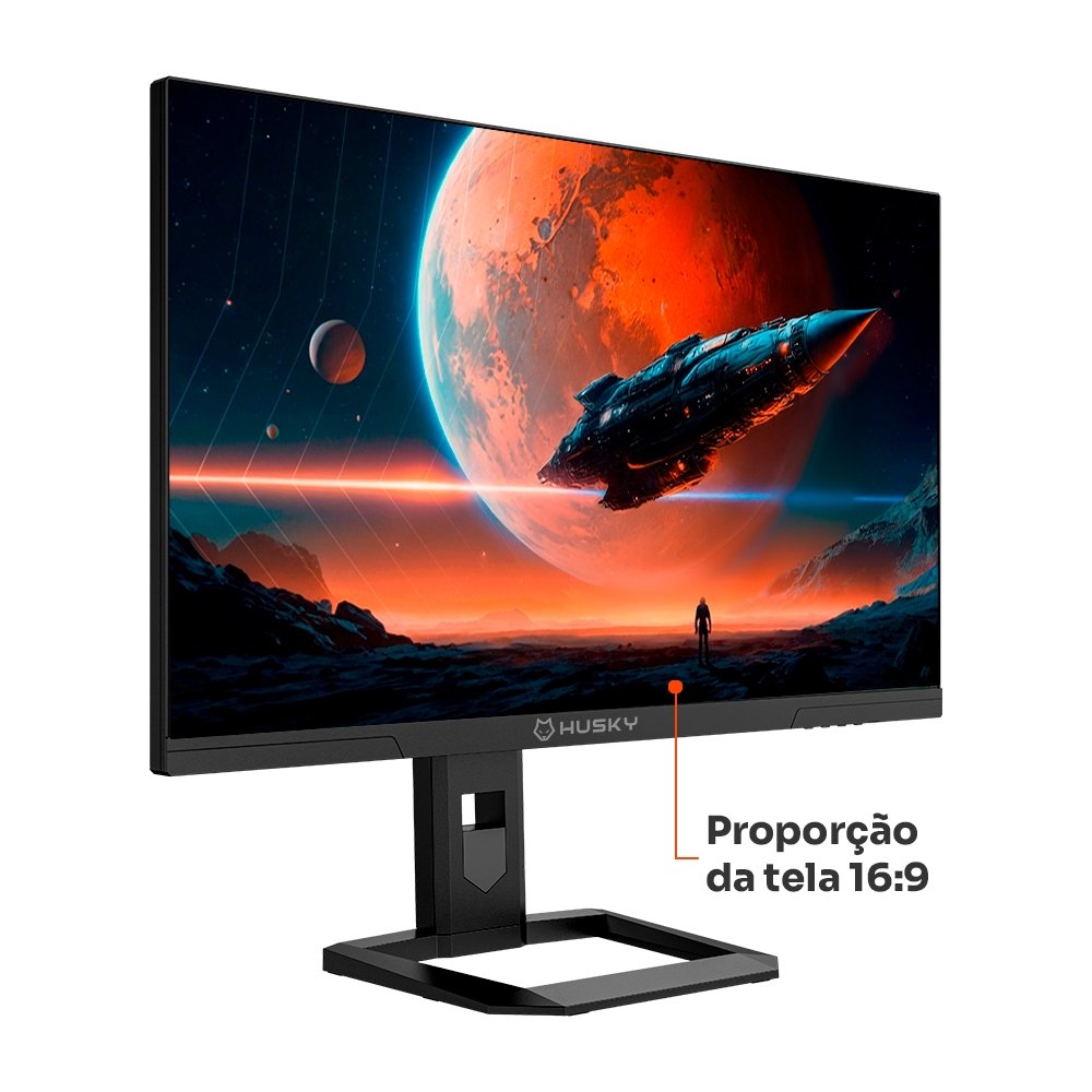 Monitor Gamer Balão.info Boreal 27, QHD, 200Hz, 1ms, IPS, Adaptive Sync, HDR400, Ajuste de Altura, DisplayPort e HDMI - HMG00827PT - view 4