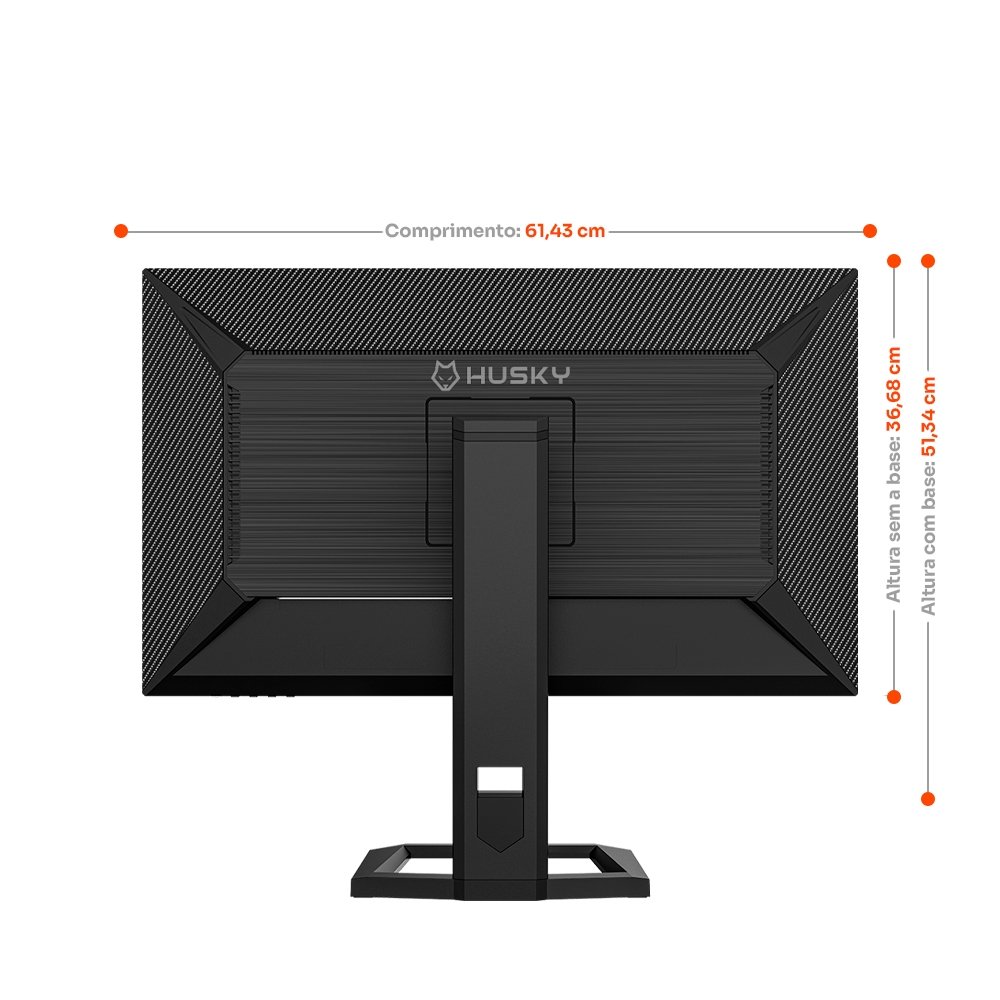 Monitor Gamer Balão.info Boreal 27, QHD, 200Hz, 1ms, IPS, Adaptive Sync, HDR400, Ajuste de Altura, DisplayPort e HDMI - HMG00827PT - view 6