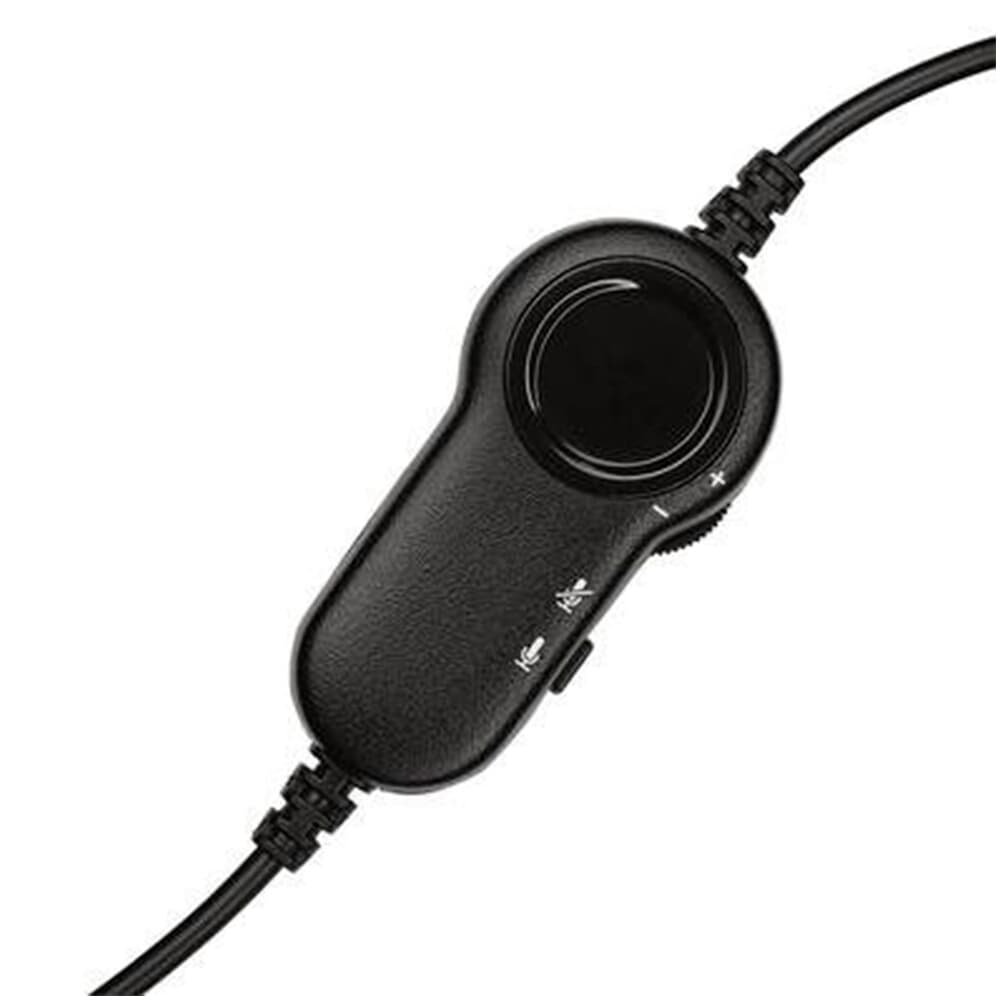 Imagem 10 de 10 do produto Kit Básico Logitech - Mouse Logitech M90 + Teclado K120 Resistente a Respingos + Headset H151 com Microfone Redutor de Ruído