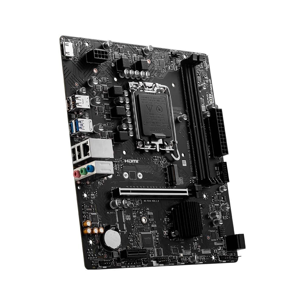 Imagem 5 de 7 do produto Placa Mãe MSI PRO H610M-S Intel Core, DDR4, mATX, Realtek ALC897 Codec - PROH610MSD4