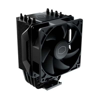 Air Cooler Para Processador Cooler Master Hyper 411 Nano, 4 Heat Pipes com tecnologia Direct Contact com Ventoinha 92mm - RR-H410-25PK-R1