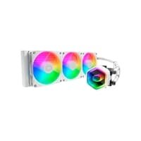 Water 白 Atmos 360 MasterLiquid Master Cooler Cooler ARGB White, Atmos 360 MasterLiquid Master Cooler PC用ファン・クーラー