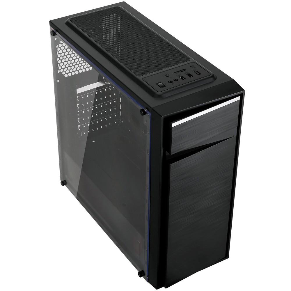 Gabinete Bluecase Gamer BG-015, Sem Fonte, USB 3.0 Frontal, Preto