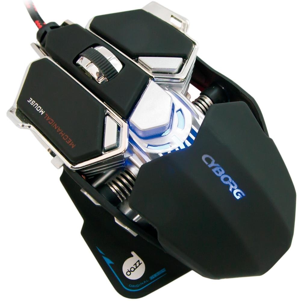 Mouse Gamer Mecânico Dazz Cyborg 4000 dpi - 622462 Mouse Gamer Mecânico Dazz Cyborg 4000 dpi - 622462