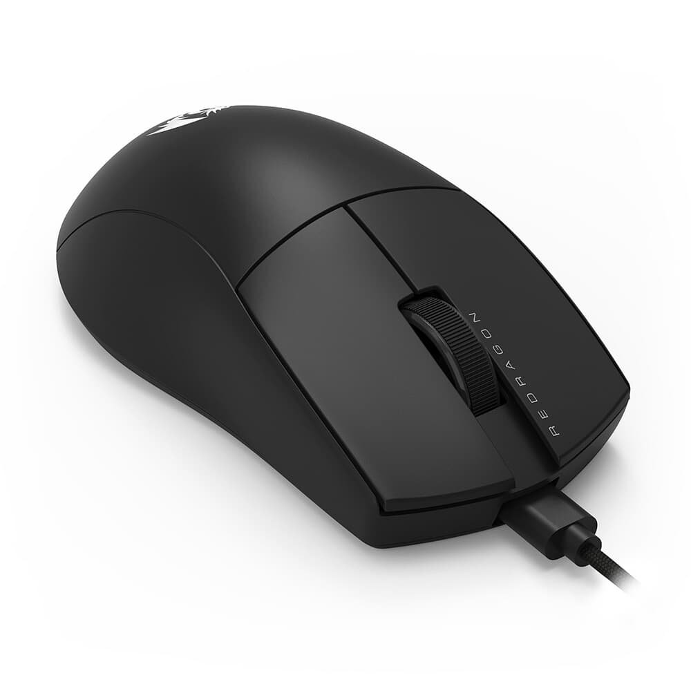 Mouse Gamer ( Balão.info) K1ng 1k M724, ( Balão.info) DPI, Ambidestro, 1000Hz, USB Tipo-C, Preto ( Balão.info - foto 3