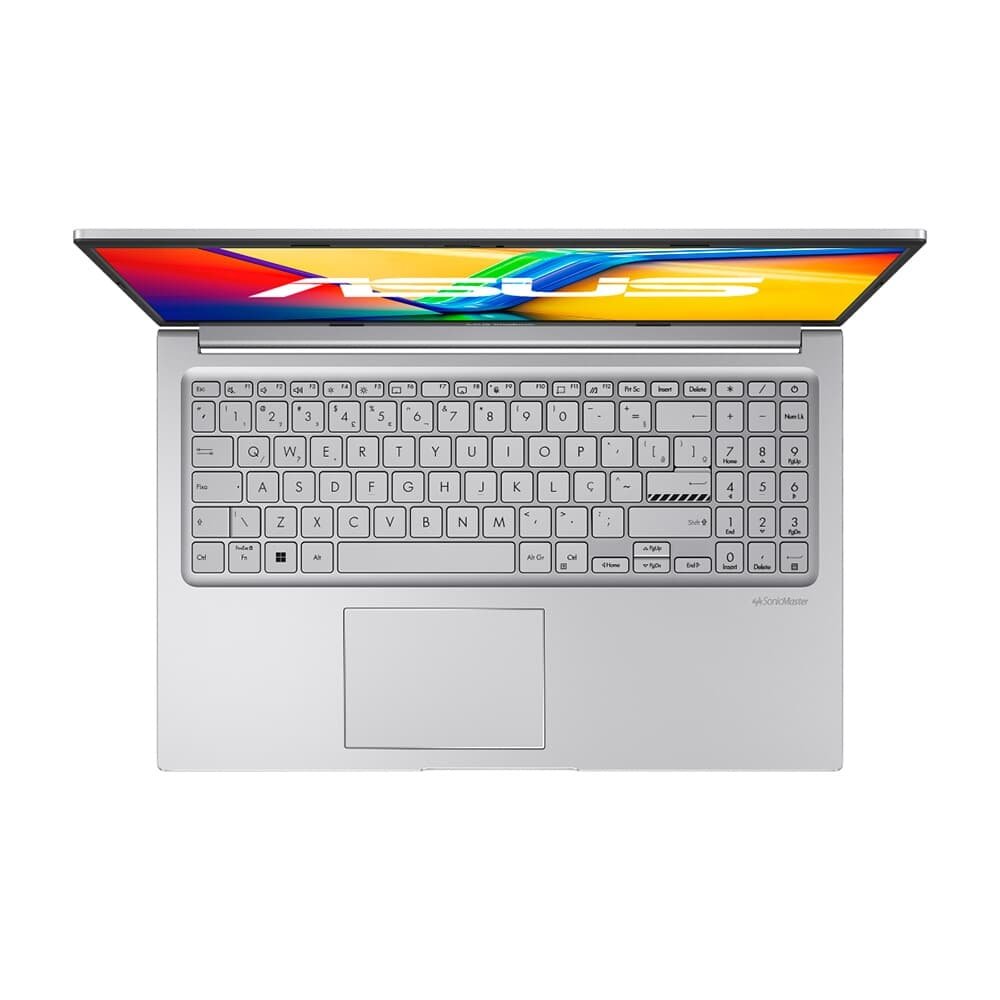 Imagem 5 de 11 do produto Notebook ASUS Vivobook 15, Intel Core i5 1334U, 8 GB RAM, 512 GB SSD, KeepOS, Tela 15.6" FHD, Cool Silver - X1504VA-NJ1741