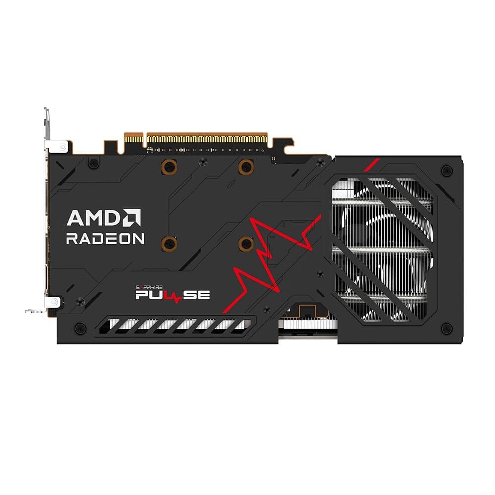 Imagem 6 de 7 do produto Placa de Vídeo SAPPHIRE RX 9060 XT PULSE AMD Radeon, 8GB, GDDR6, 20 Gbps, FidelityFX, RDNA 4 - 11350-04-20G