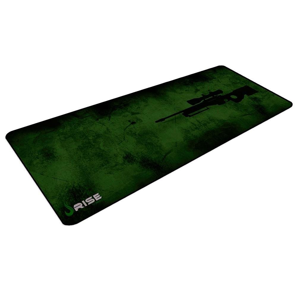 Mousepad Gamer ( Balão.info) Speed, Sniper, Estendido (900x300mm), Verde, Borda Costurada - RG-MP-06-SNP - view 2