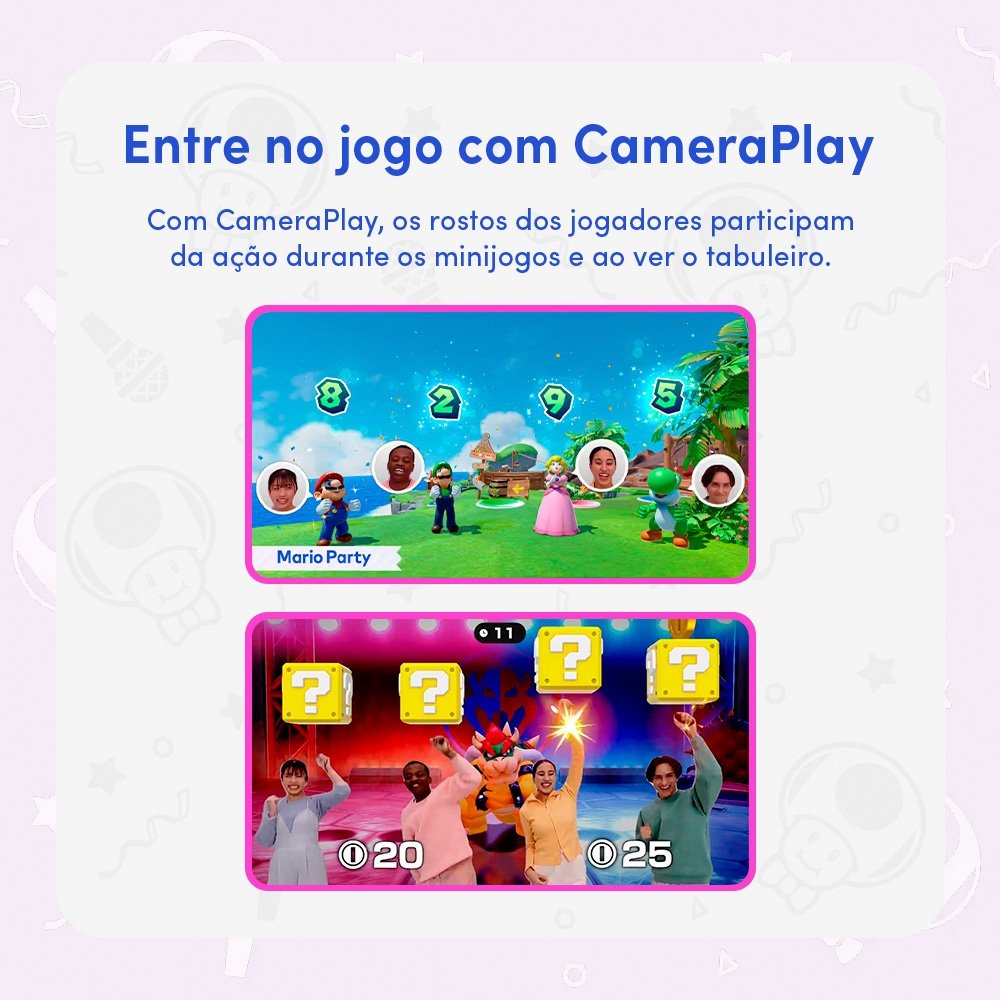 Imagem 3 de 12 do produto Jogo Super Mario Party Jamboree + Jamboree TV, Nintendo Switch 2 - NT000050NSW